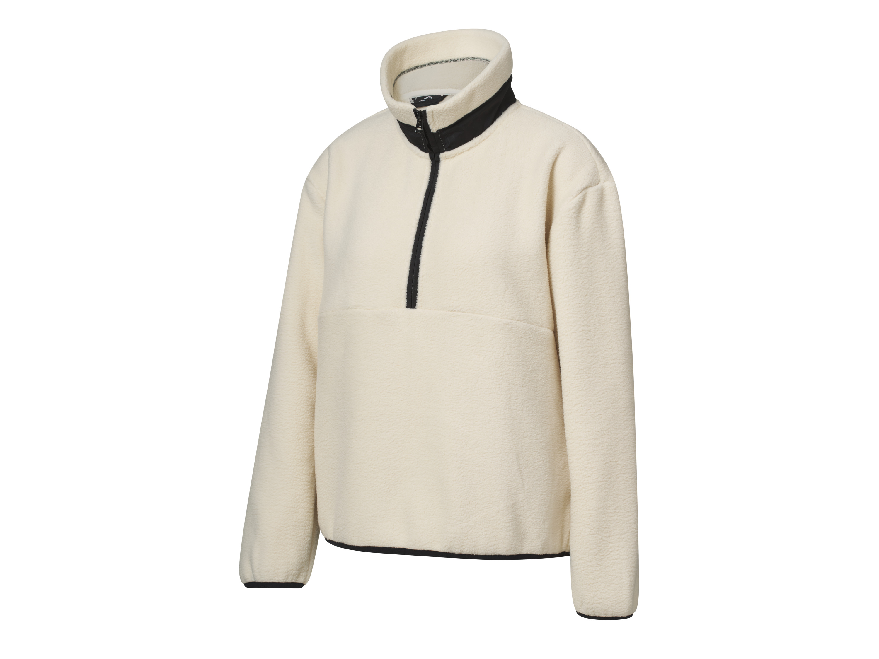 Crivit Sweter troyer damski Beżowy, XS 32/34