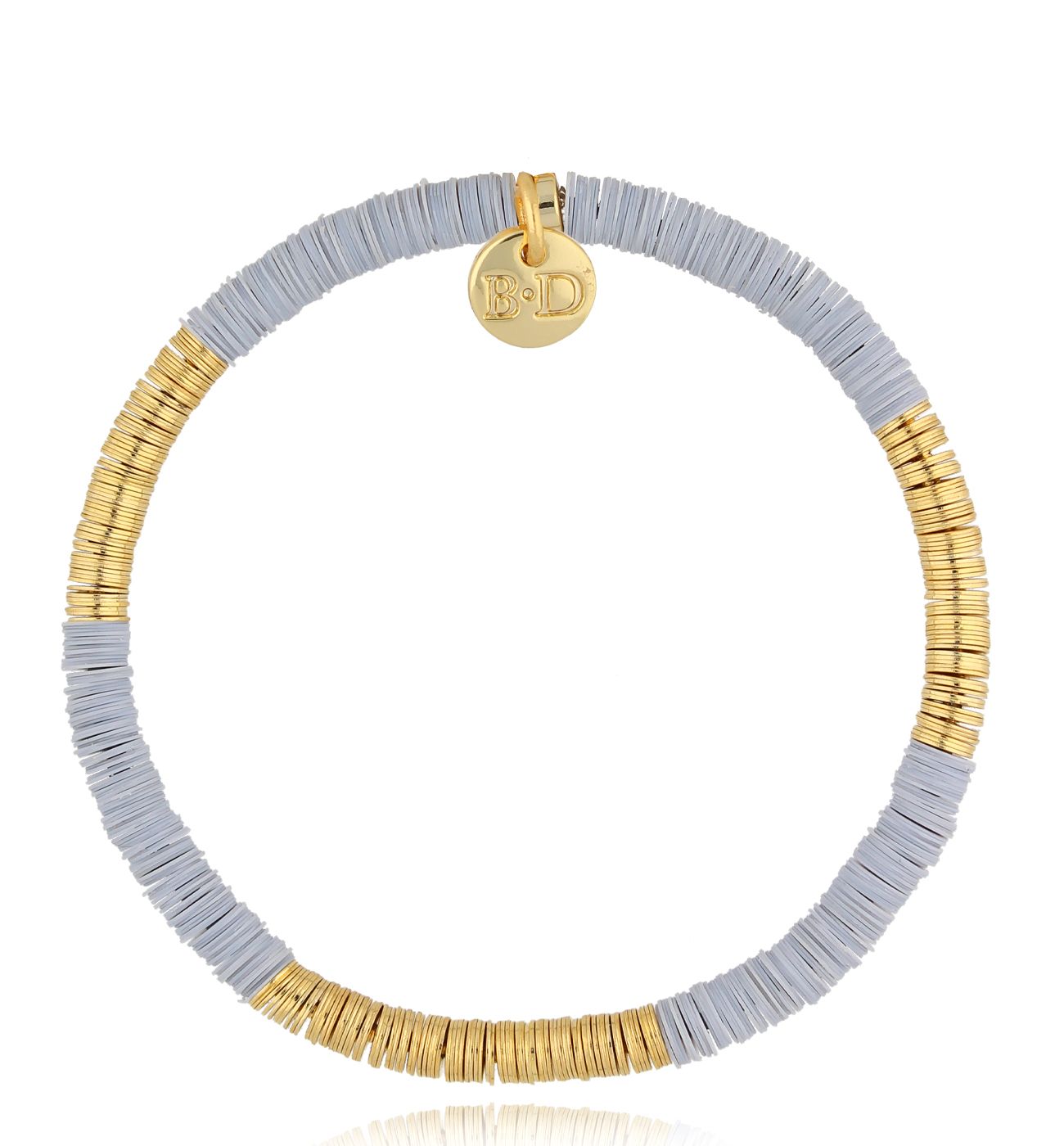 Bransoletka szara Sabah - By Dziubeka