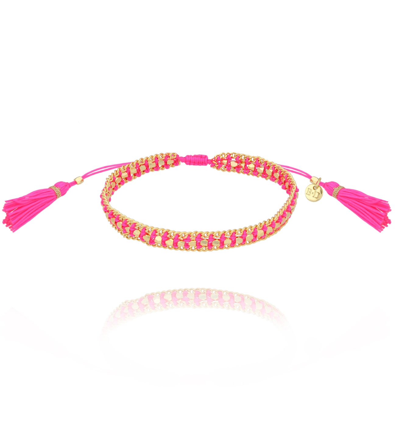 Bransoletka fuksjowa z chwostami Arancón BSC1971