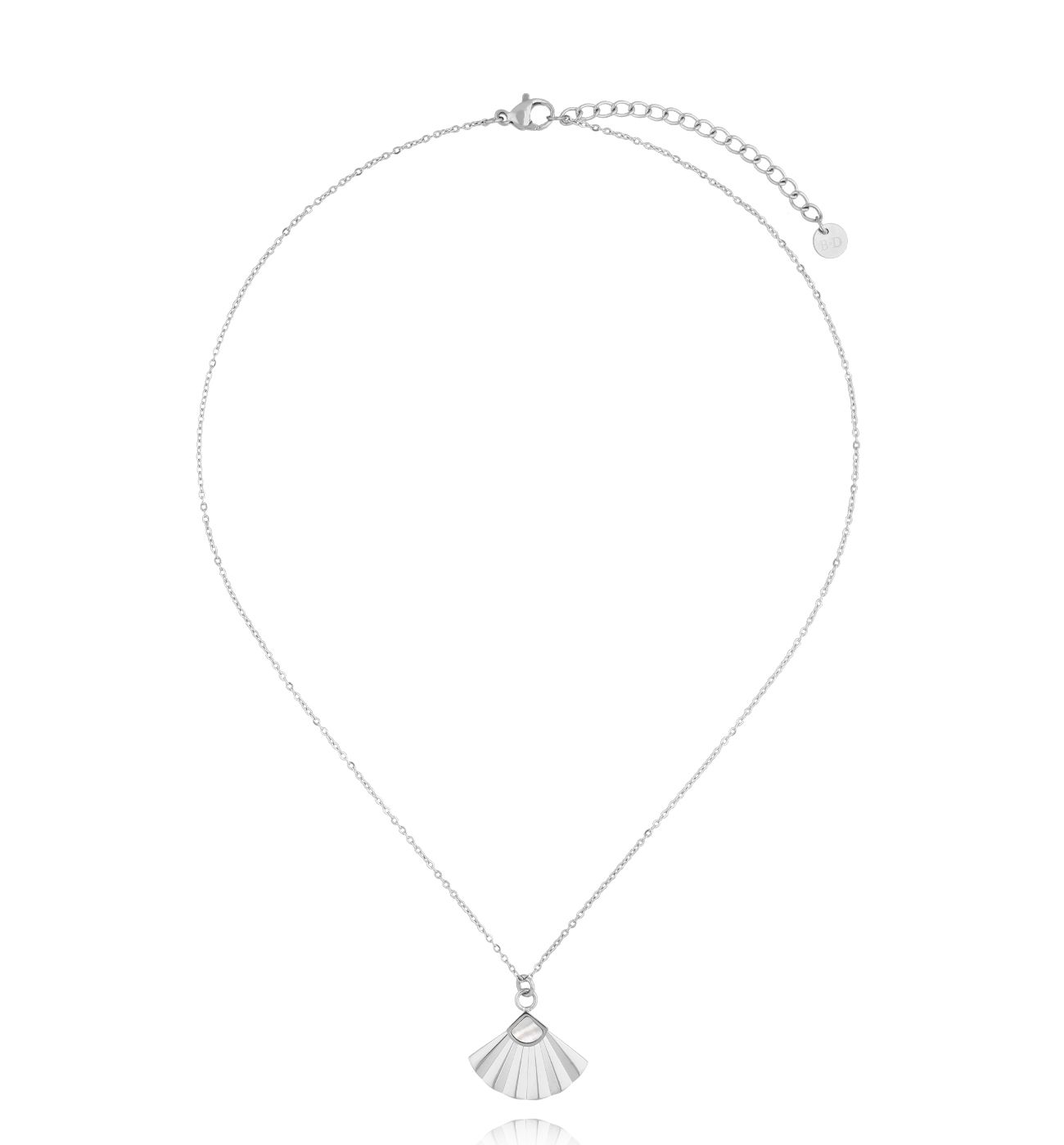 Naszyjnik ze srebrnym wachlarzem Oasis NSA1235