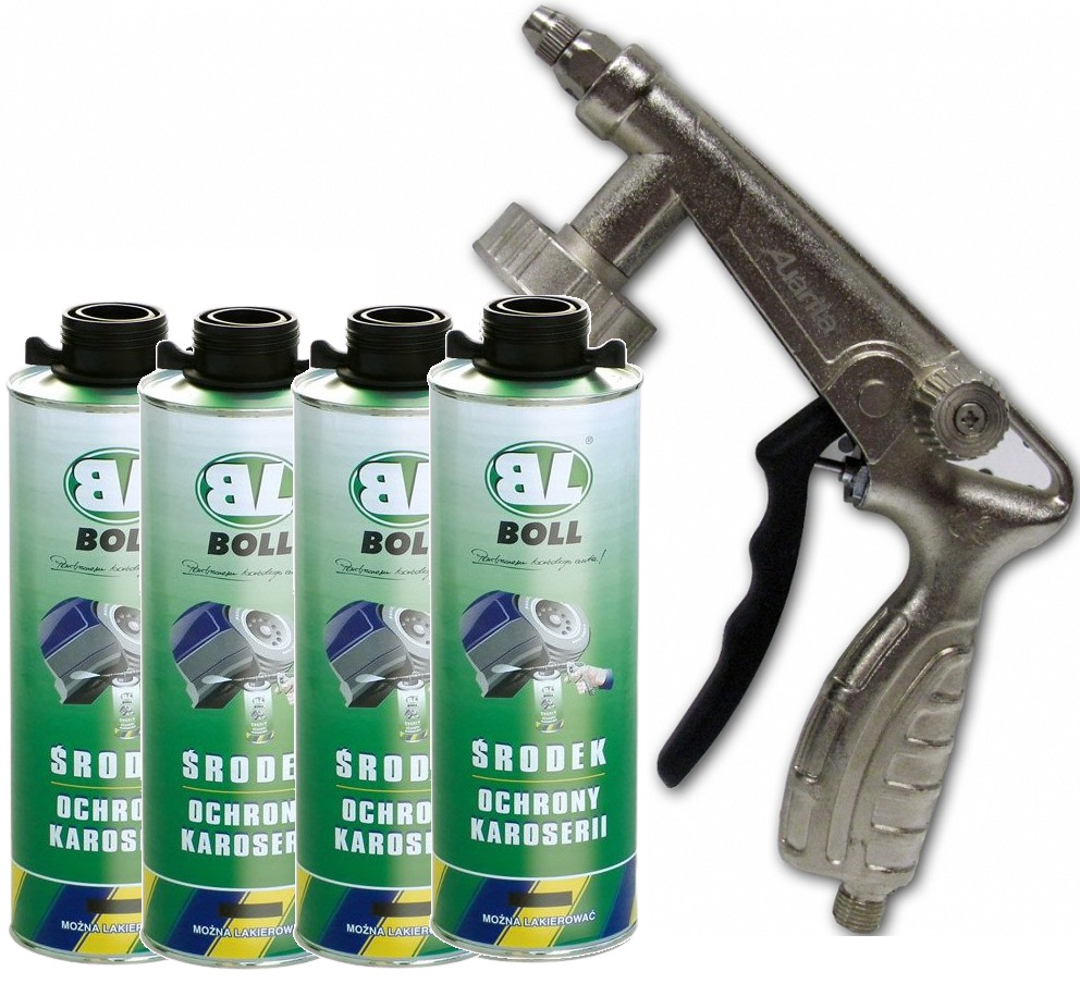 BOLL ZESTAW BARANEK 1LX4 CZARNY +PISTOLET UBS - Petrostar