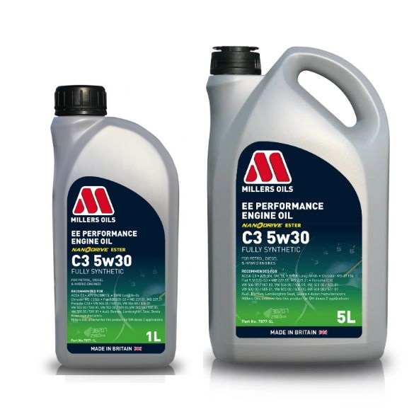 MILLERS EE PERFORMANCE C3 5W30 6L - Petrostar