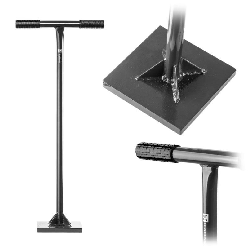 Ubijak Do Ziemi KADAX Ręczny Stopa Piachu Betonu 9kg Kamienia masy Zagęszczarka 1szt.