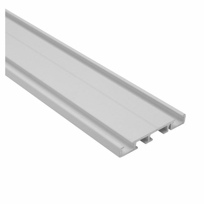 Szyna sufitowa aluminiowa 2-torowa biała 150 cm