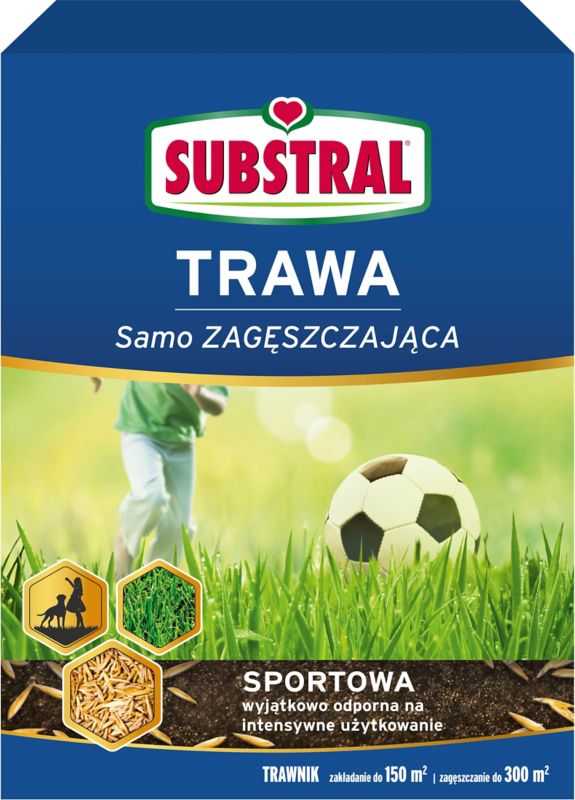 Trawa sportowa Substral samo zagęszczająca 3 kg