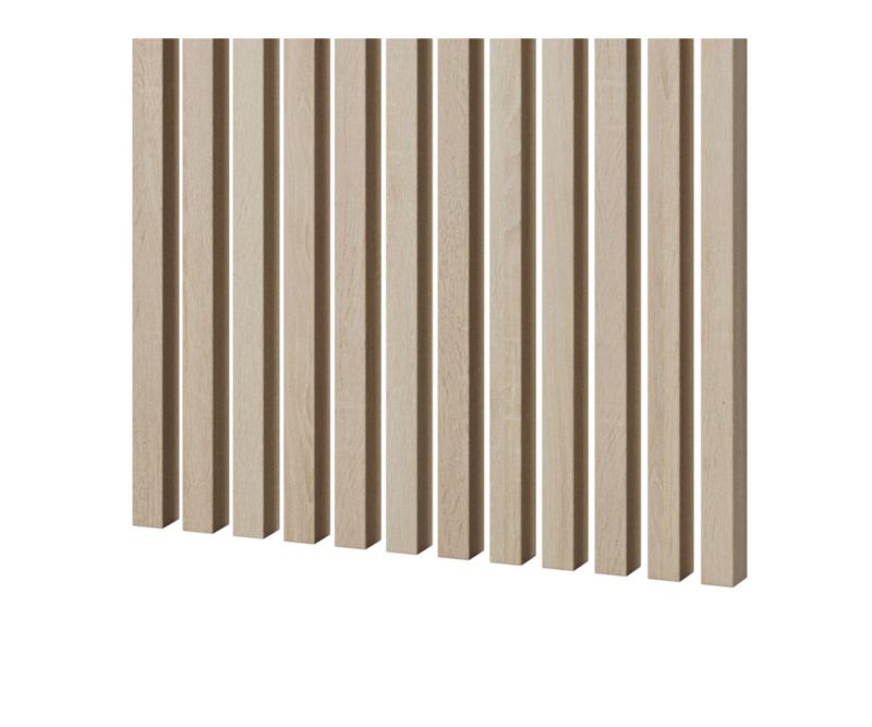 Lamele ścienne pojedyncze 30x38 mm Mebano PRO dąb sonoma 12 szt.