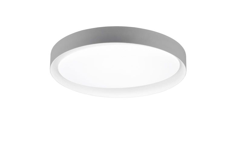 Plafon RL Zeta szaro-biały LED 24W 2700K-6000K 2000 lm IP20 wym: 7 x 48,5 x 48,5 cm tworzywo sztuczne - 1 szt.