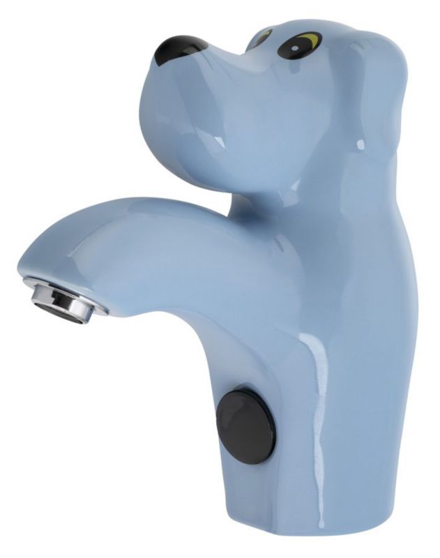 Bateria umywalkowa Sapho ceramiczna stojąca 6V DC 4xAA z czujnikiem ruchu pies 1szt