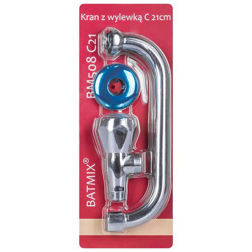 Kran ścienny Exec wylewka typu C 210 mm 1 szt.