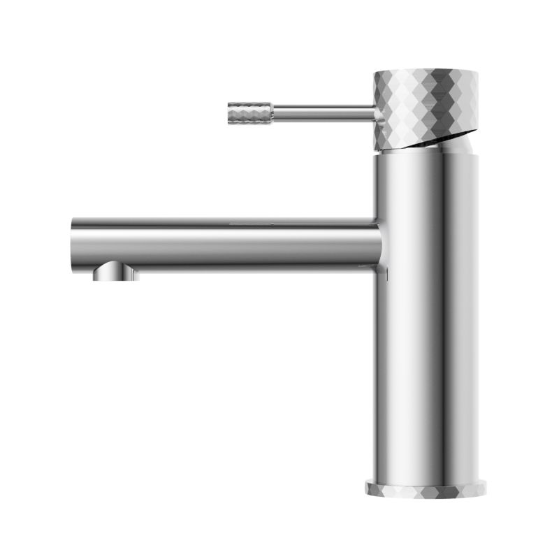 Bateria umywalkowa niska Granitan glami chrom nowoczesny kran 1 szt.