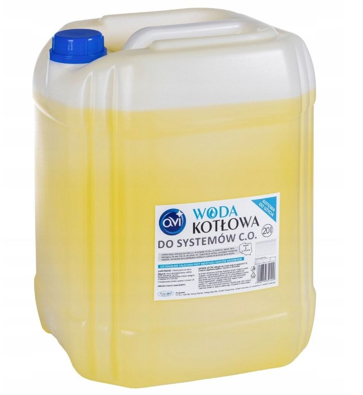 Woda kotłowa Interstyl 20 litrów do systemów C.O. 1 szt.