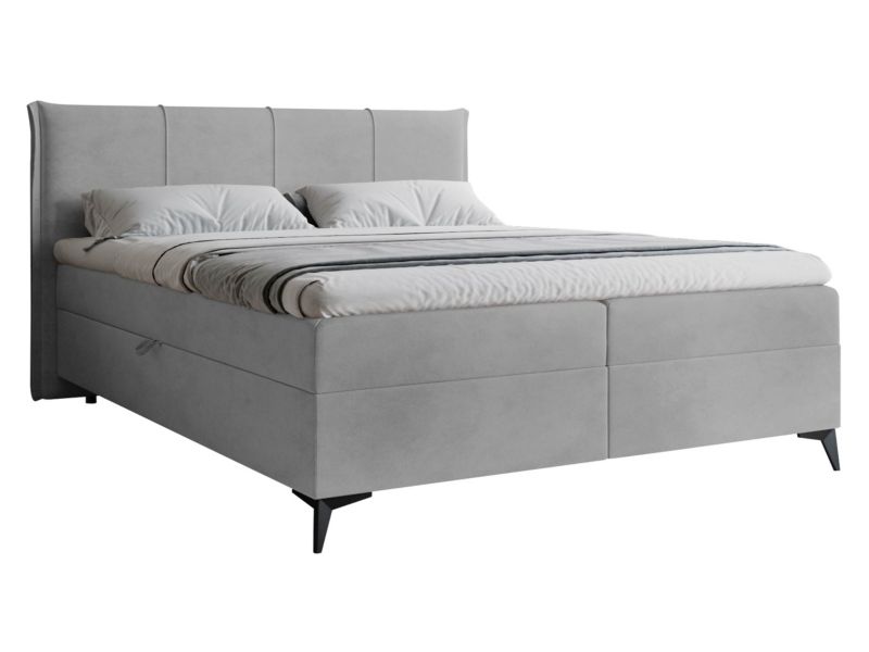 Łóżko kontynentalne MIRJAN 24 Eco 160x200 szary 1 szt.