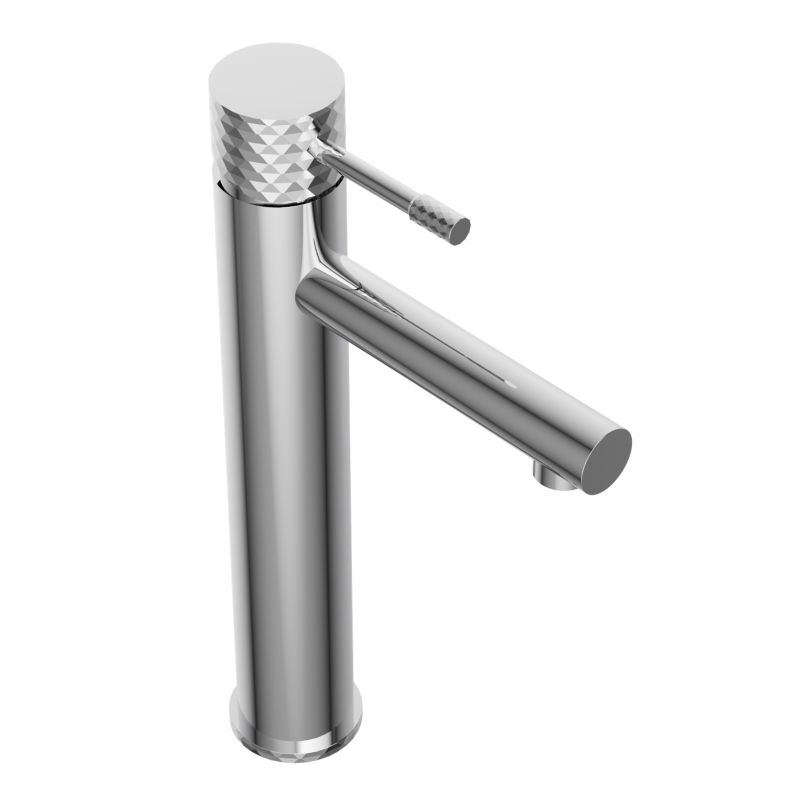 Bateria umywalkowa wysoka Granitan glami chrom nowoczesny kran 1 szt.