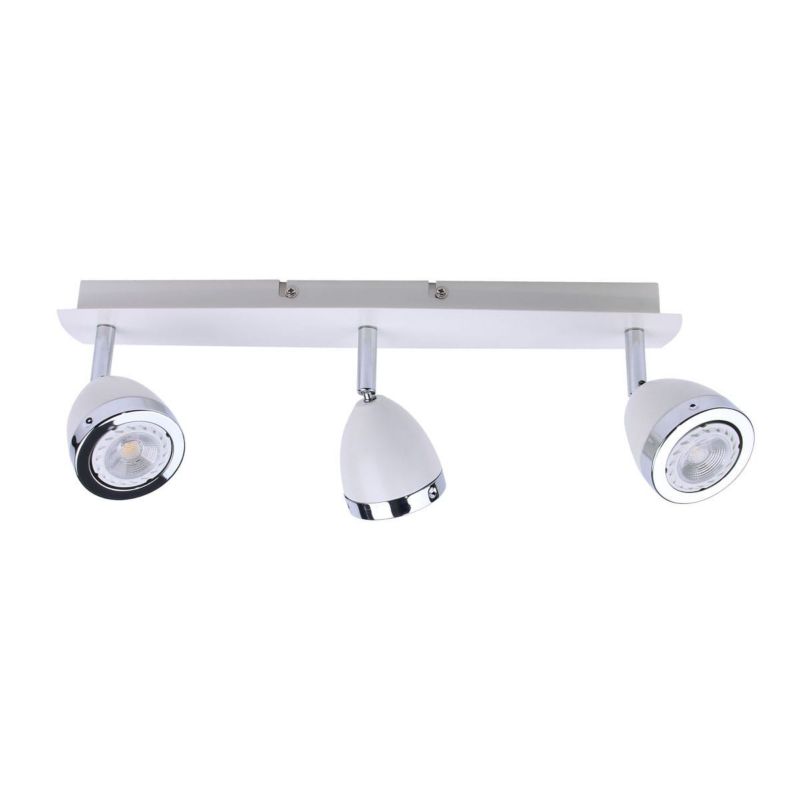 Lampa sufitowa wisząca Italux Calasa 5063 biała chromowana nowoczesna 3xGU10 x 35W 1 szt.