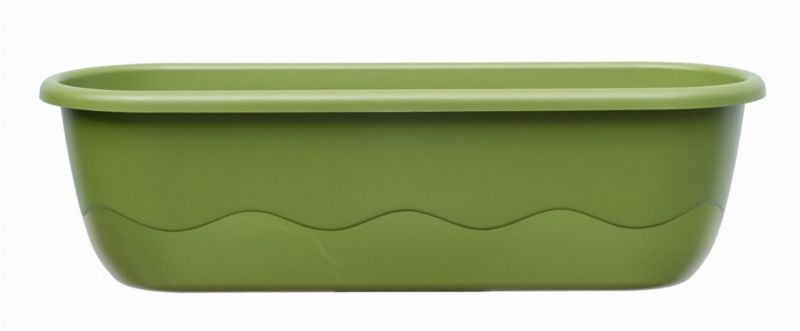 Doniczka Plastia samonawadniająca 15L zielona 80cm 1szt