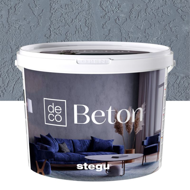 Beton Architektoniczny STEGU DECO BETON grafitowy 20 kg - 1szt.