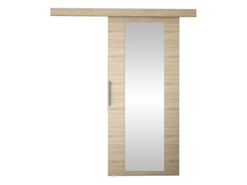 Drzwi przesuwne wewnętrzne MIRJAN 24 Rubi IV 70 + samodomykacz dąb sonoma 1 kpl.