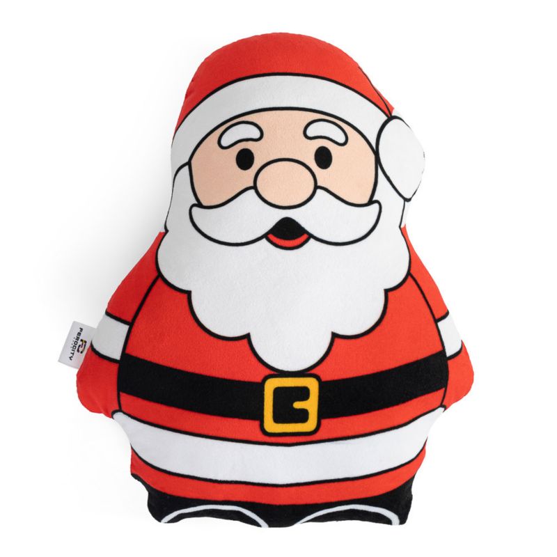 Poduszka dekoracyjna Ferocity Mikołaj Pluszowa z Wypełnieniem Świąteczna 40 cm szt.