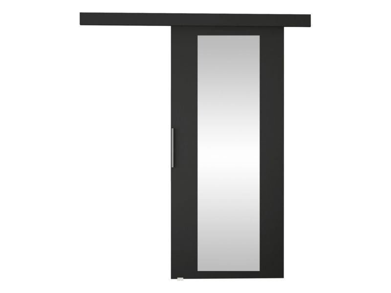 Drzwi przesuwne wewnętrzne MIRJAN 24 Rubi IV 70 + samodomykacz czarny 1 kpl.