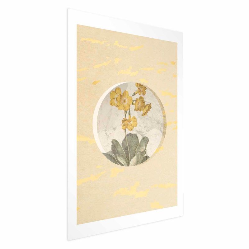 Plakat Artgeist Kwiat w kole 40x60 cm bez ramy 1 szt