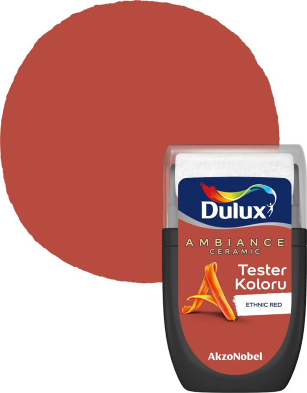 Tester farby Dulux Ambiance Ceramic ethnic red 0,03 l