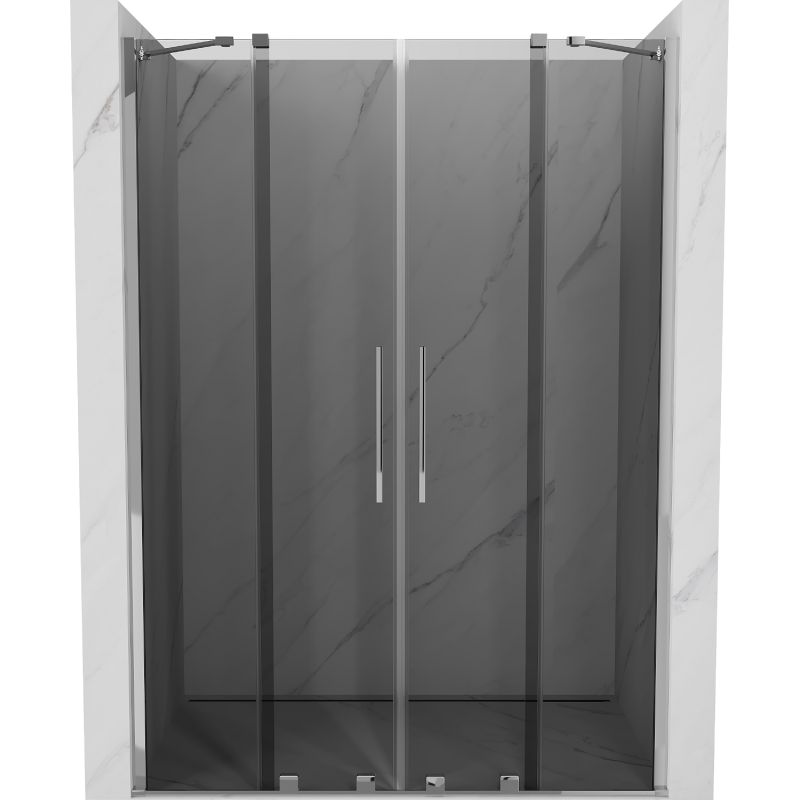 Drzwi prysznicowe rozsuwane Mexen Velar grafit 140 cm 871-140-000-42-01 1 szt.