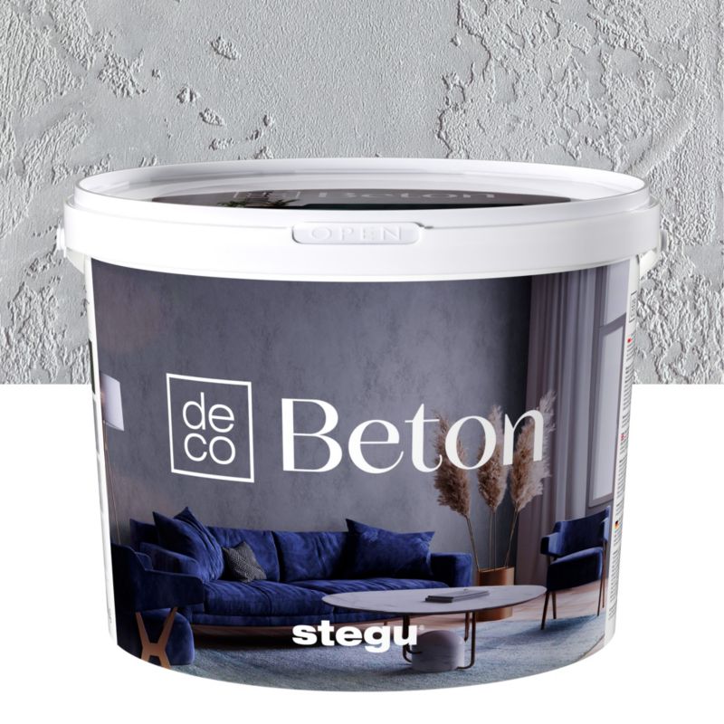 Beton Architektoniczny Stegu DECO BETON jasny szary 20 kg - 1szt.