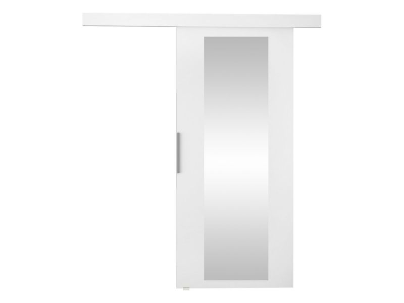 Drzwi przesuwne wewnętrzne MIRJAN 24 Rubi IV 70 + samodomykacz biały 1 kpl.