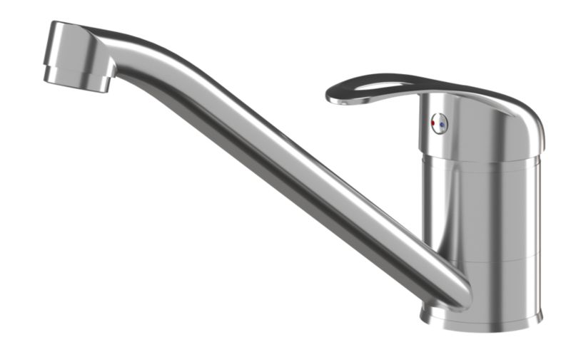 Bateria Umywalkowa Kran Garaż Kotłownia Granitan Chrom Alfi 1 szt.