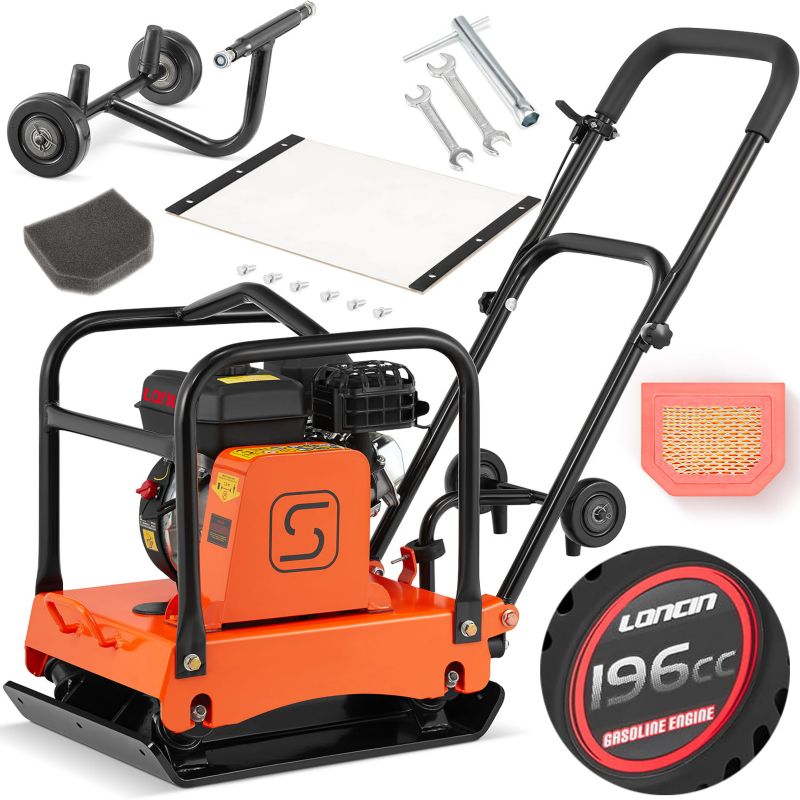 Zagęszczarka płytowa gruntu SCHWARTZMANN ubijak ZG90H 90 KG 20 kN 1 szt