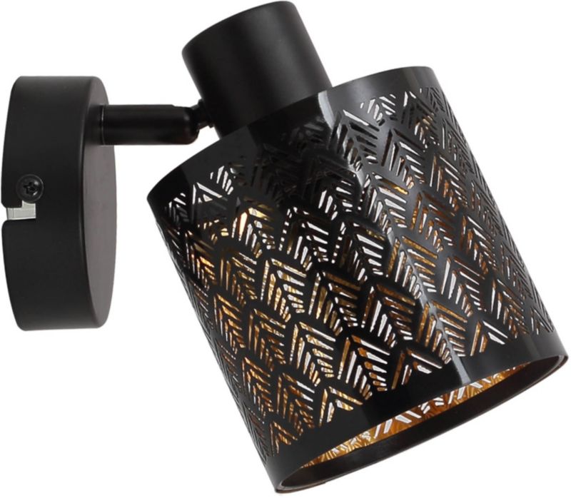 Spot Tuluza 1-punktowy E14 czarny