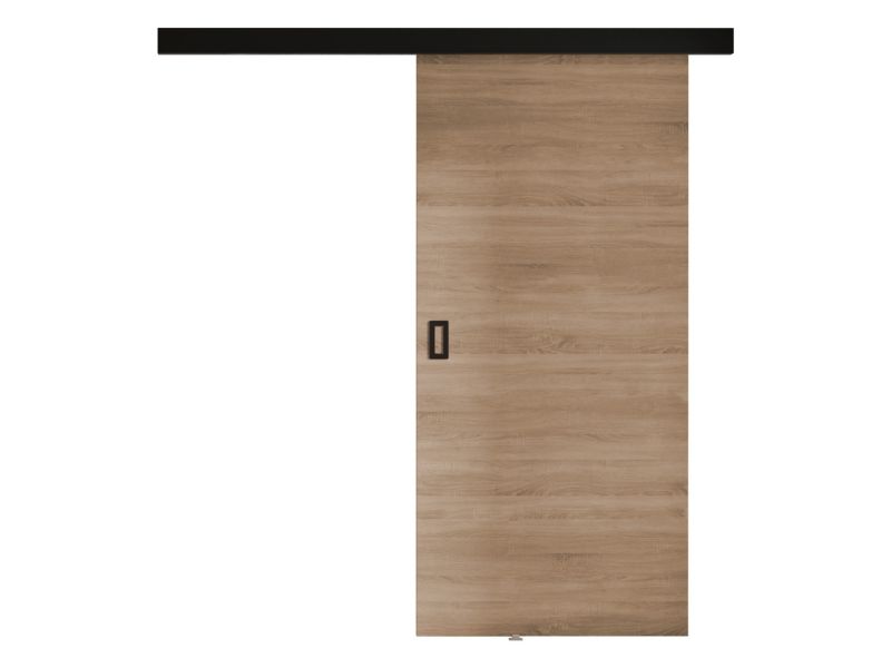 Drzwi przesuwne wewnętrzne MIRJAN 24 Werdi 70 + samodomykacz dąb sonoma 1 kpl.