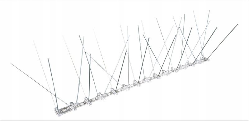 Kolce przeciw ptakom pojedyncze MIX 4ROOF 35,5 cm - 2 sztuki na ptaki skuteczne gęste bezpieczne ochrona 1 komplet