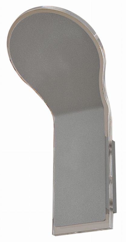 Kinkiet ścienny Candellux Vilana szaro-chromowany LED 5W IP20 wym: 28 x 14 x 15 cm - 1 szt.