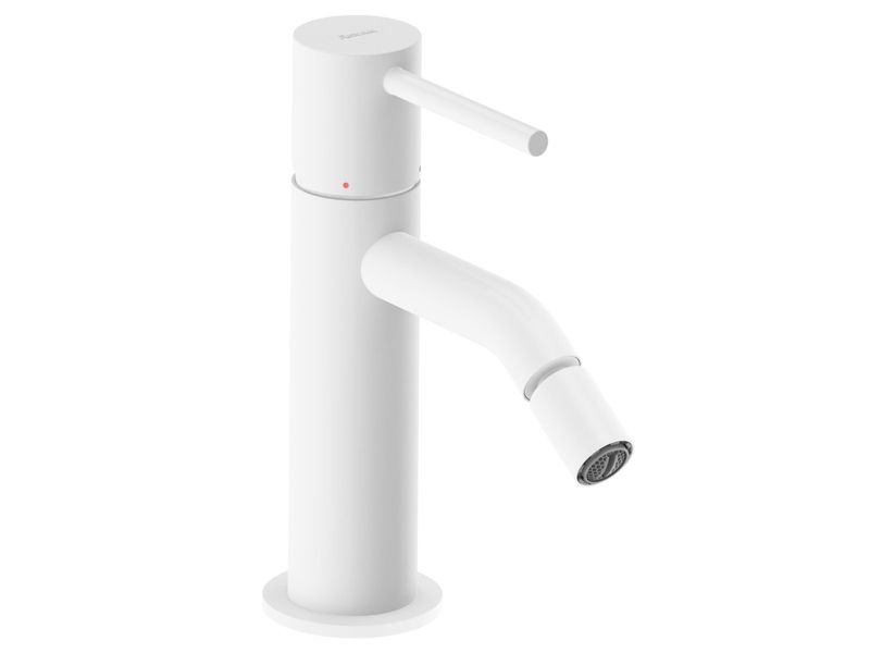 Bateria bidetowa Ravak stojąca Espirit ES 056.10WV 154 mm bez korka, biały mat 1 szt