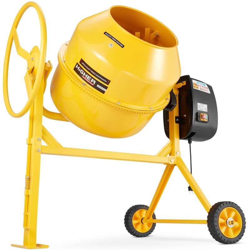 Betoniarka budowlana elektryczna mieszalnik HIGHER PROFESSIONAL 200L / 230V / 1500W 1 szt.