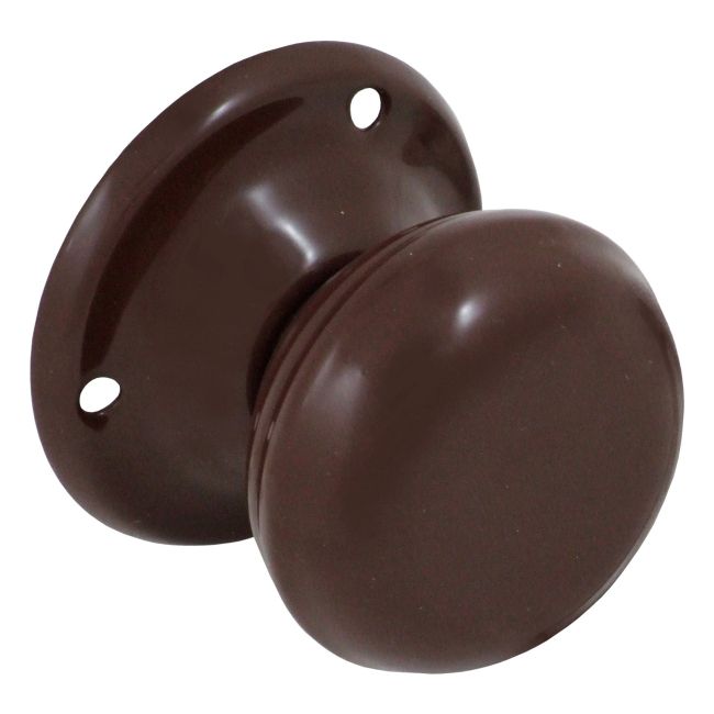 Gałka stała brązowa prosta