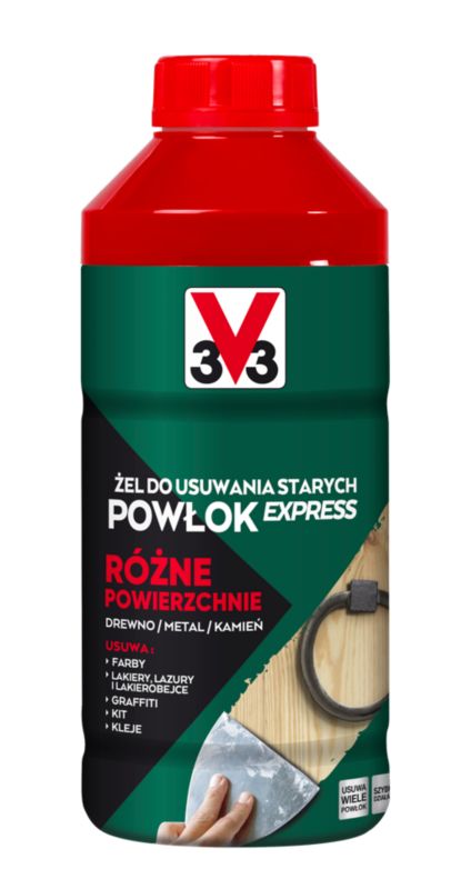 Środek do usuwania starych powłok farby V33 1 l