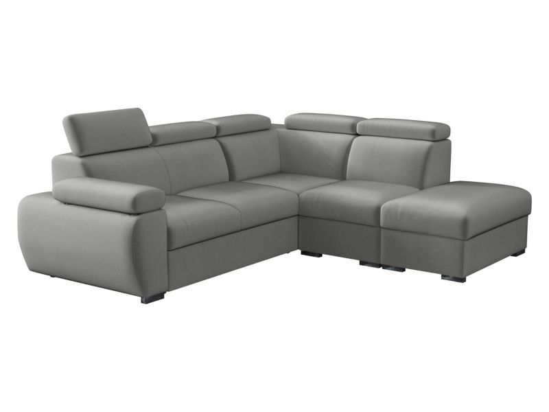 Narożnik MIRJAN 24 Boston prawy 2R+R+1P(65) jasny szary 1 szt.