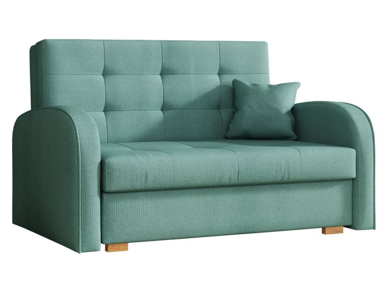 Kanapa MIRJAN 24 mała Viva Gold II turkusowa głębia 1 szt.