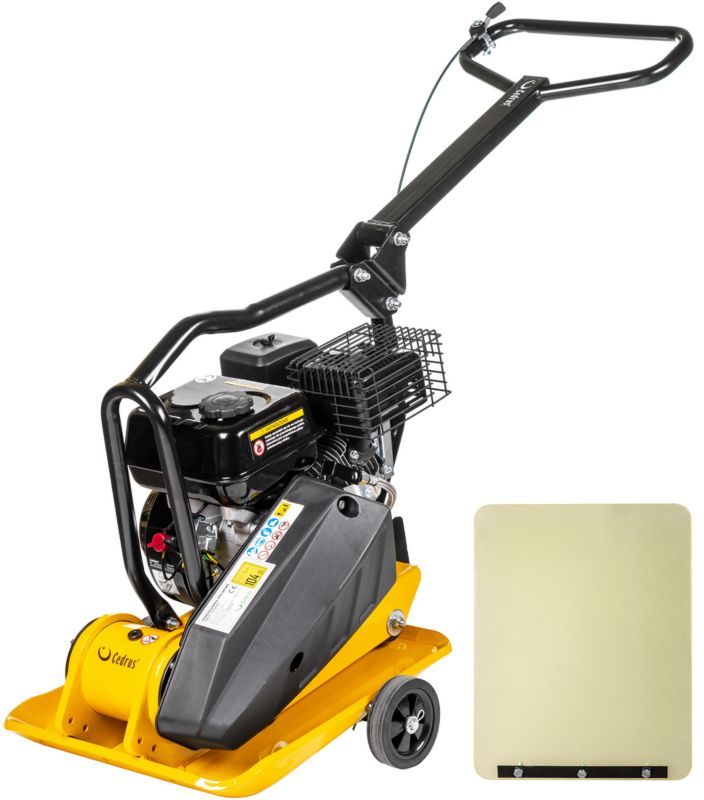 Cedrus Zg02 Zagęszczarka Spalinowa Do Gruntu Ubijarka 79 Kg / 6,5 Km + Koła Transportowe + Mata Silikonowa - 1szt.