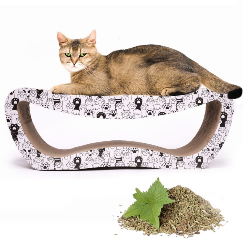 Drapak dla kota tekturowy JUMI duży legowisko do drapania leżak kartonowy 1 szt.