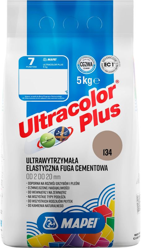 Fuga elastyczna Mapei Ultracolor Plus 134 jedwab 5 kg