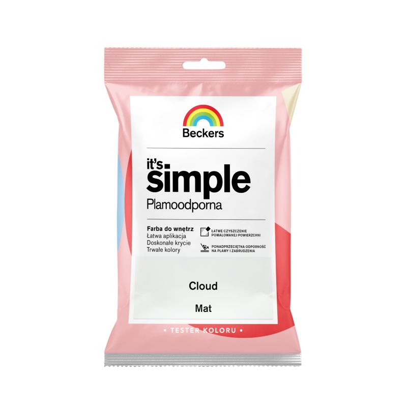 Tester farby kolorowej Beckers It's Simple cloud 0,05 l