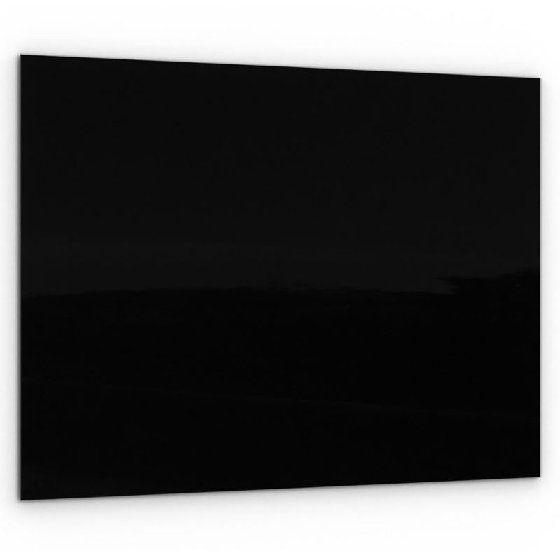 Tablica szklana magnetyczna 100x70 cm ALLboards czarna 1 szt.