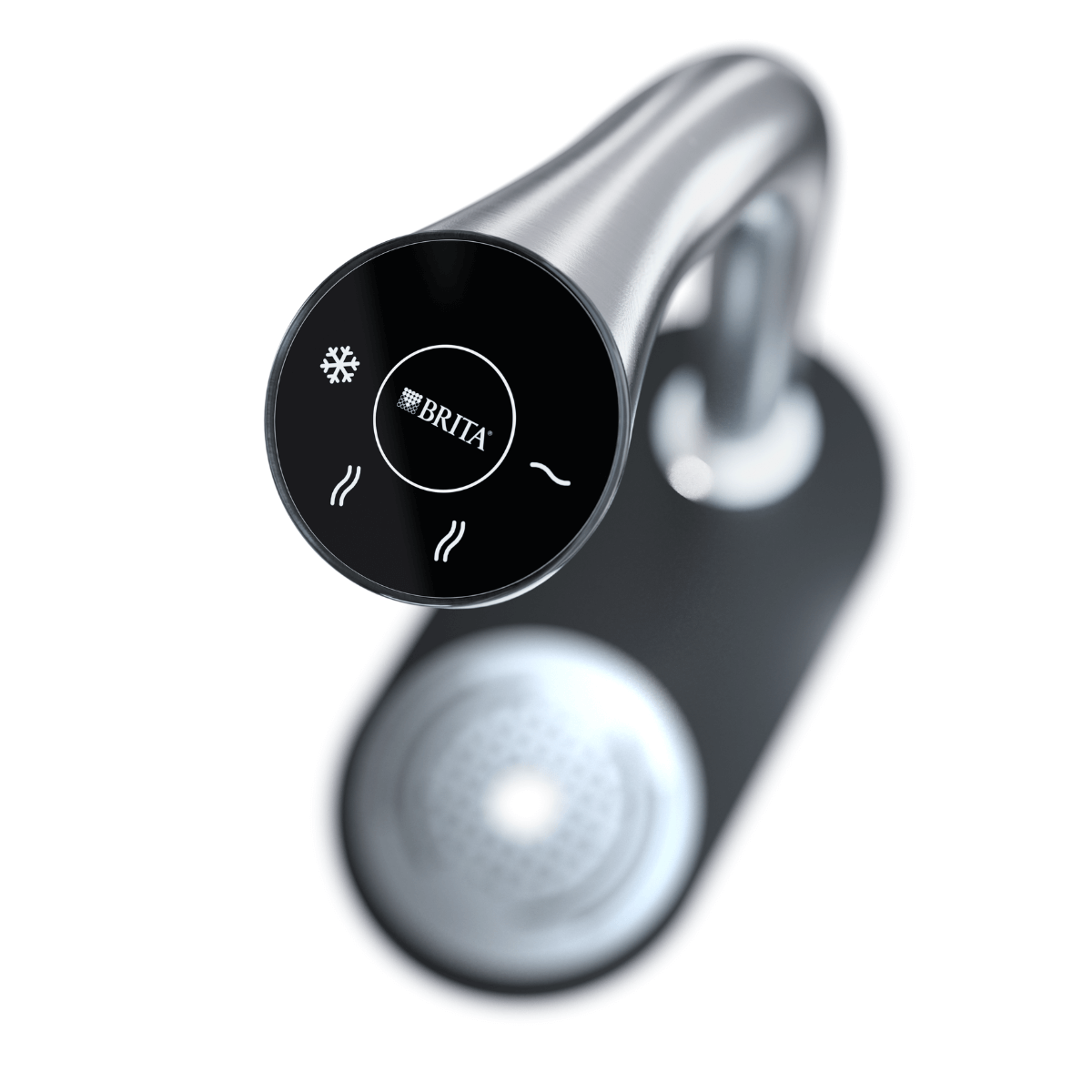 BRITA Extra C-Tap wydajny kran dla branży HoReCa. Woda filtrowana niegazowana, schłodzona i gorąca do restauracji, hotelu, kawiarni.