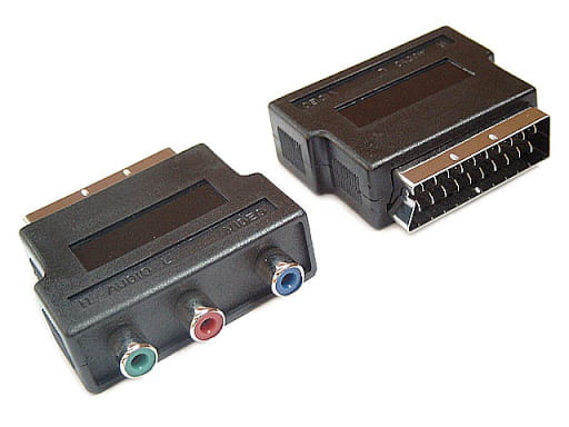 Adapter EURO-3xCHINCH SCART-3XIRCA - Henryx24