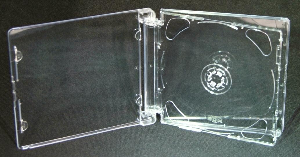 Pudełko 2xCD SJB 10mm Clear Super Jewel Box - Henryx24