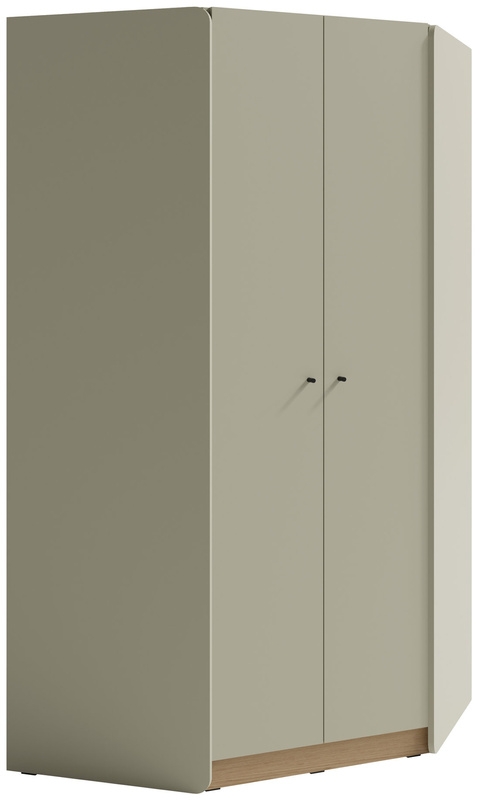 Młodzieżowa szafa narożna uchylna nowoczesna 95x95 cm ALDENO