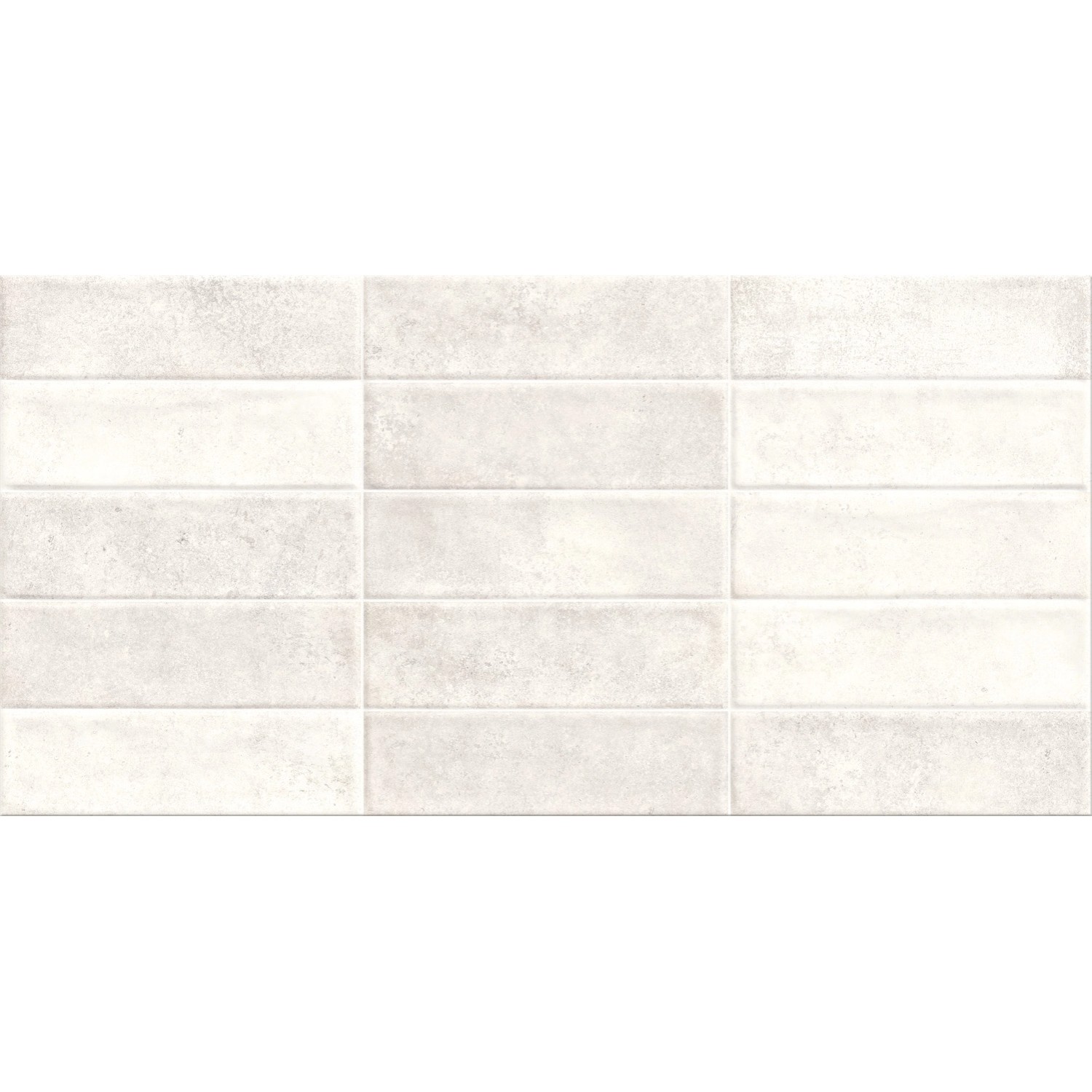 Glazura Tuzzi white glossy 29,7 x 60 cm